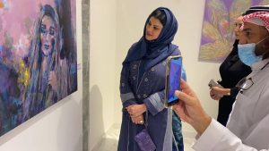 افتتاح معرض البنفسج لجمعية جسفت مكة على شرف صاحبة السمو الأميرة دعاء بنت محمد عزت.