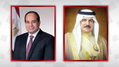 ملك البحرين يهنئ الرئيس المصري بذكرى السادس من أكتوبر المجيدة