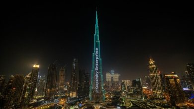 كاسبرسكي تلفت الأنظار إلى أرفع مستويات الأمن الرقمي بإنارة برج خليفة