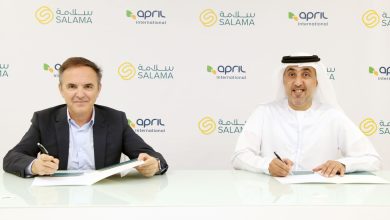 Romain di Meglio, CEO of APRIL International Asia and Middle East and Fahim Al Shehhi, CEO of SALAMA