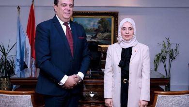 رئيس الهيئة الوطنية للإعلام يلتقي سفيرة مملكة البحرين في القاهرة