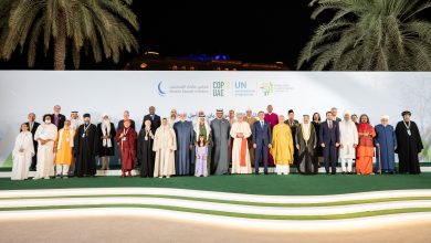 انعقاد القمة العالمية لقادة الأديان من أجل المناخ في أبوظبي