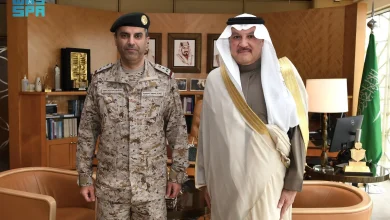سفير المملكة العربية السعودية لدى مصر يقلد الملحق العسكري رتبته الجديدة