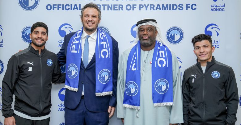 Pyramids FC - ADNOC Distribution partnership