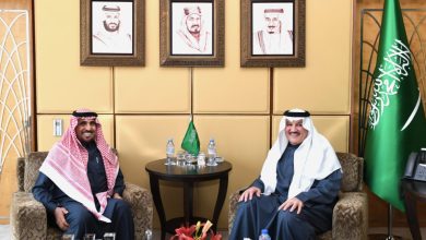 سفير المملكة العربية السعودية لدى مصر يستقبل مساعد مدير عام مكافحة المخدرات