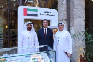 شريف فاروق رئيس البريد المصري يفتتح "المعرض العربي للطوابع"