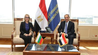 الدكتور عمرو طلعت وزير الاتصالات المصري يبحث مع وزيرة الابتكار والنمو ببلغاريا فتح آفاق للتعاون المشترك