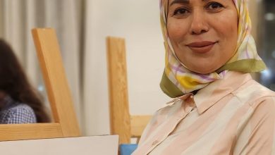 الفنانة التشكيلية علا عبد الحميد أبو النجا