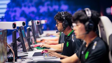 فريق فالكونز Team Falcons في المواجهة السعودية الخالصة ضمن منافسات مرحلة المجموعات الخاصة ببطولة Overwatch 2