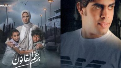 الفنان محمد الحلواني من تصوير مشاهده في مسلسل برغم القانون مع إيمان العاصي وهاني عادل