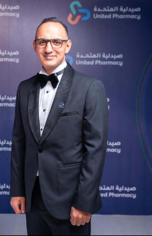 الدكتور محمد عبد الوهاب ، المدير المالي لشركة صيدليات المتحدة