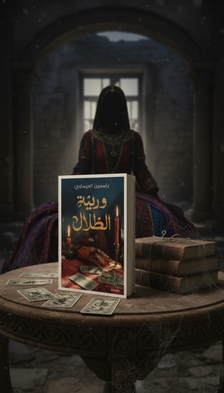 "وريثة الظلال"… رواية جديدة لياسمين العيساوي، تكشف الجانب المظلم من النفس البشرية!!