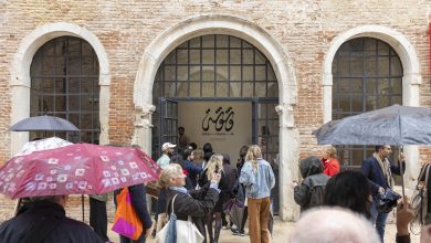 2026. Washwasha. Curated by Bana Kattan. Image Courtesy of National Pavilion-UAE – La Biennale di Venezia.Photo by Ismail Noor of Seeing Things-8023