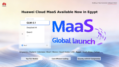 هواوي كلاود تطلق خدمة MaaS في مصر لتسهيل تبنّي الذكاء الاصطناعي داخل المؤسسات