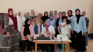 من ورش التدريبية لامهات الريف لتطوير المهارات النمائية لابنائهم